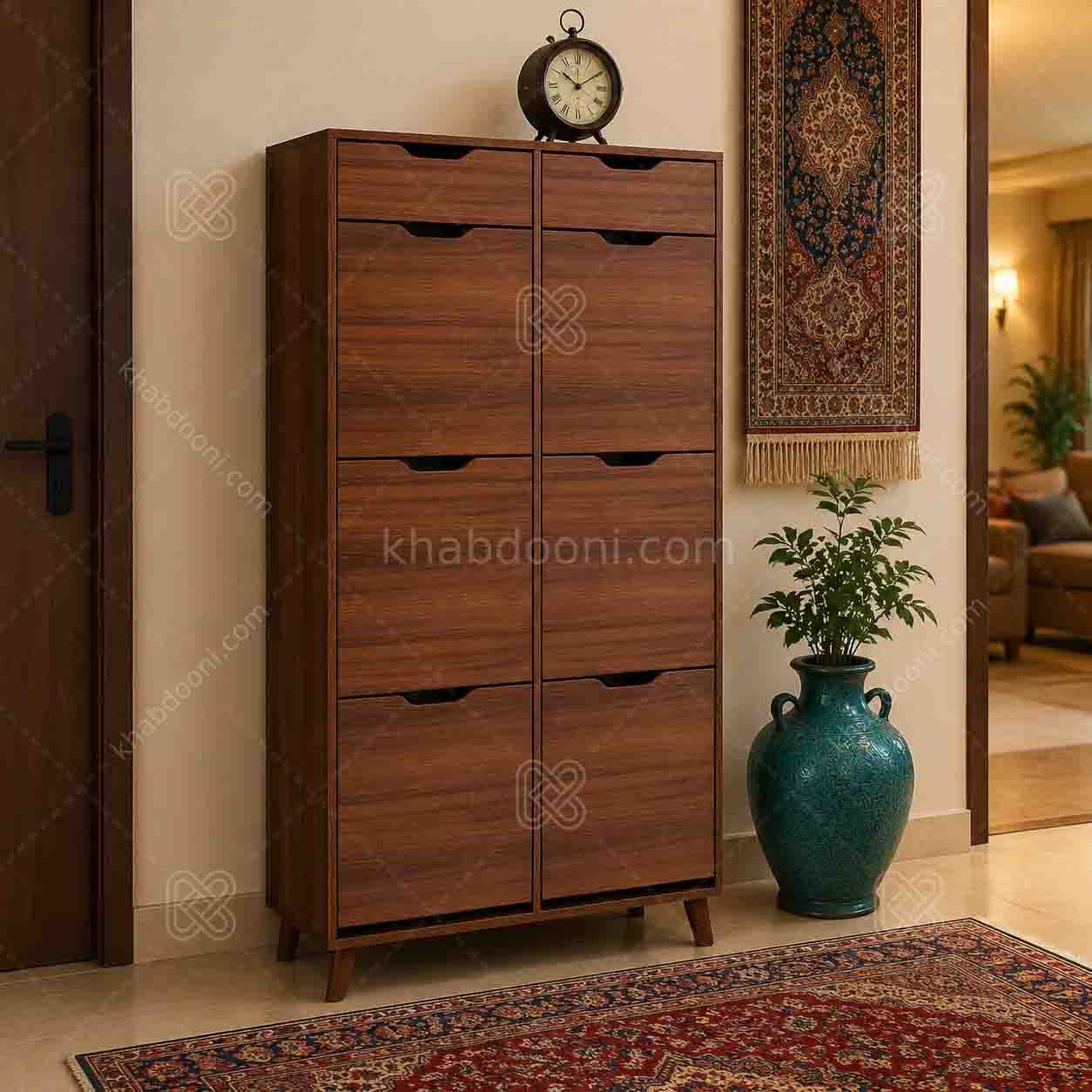 جاکفشی داشبوردی شش درب کشو دار