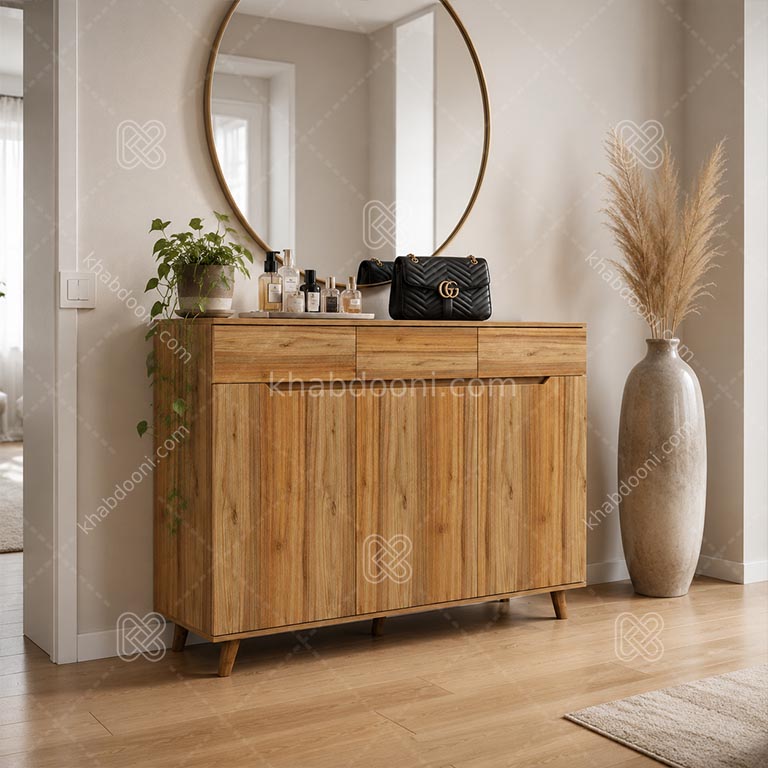 جاکفشی کنسولی سه درب Veniz – طول150