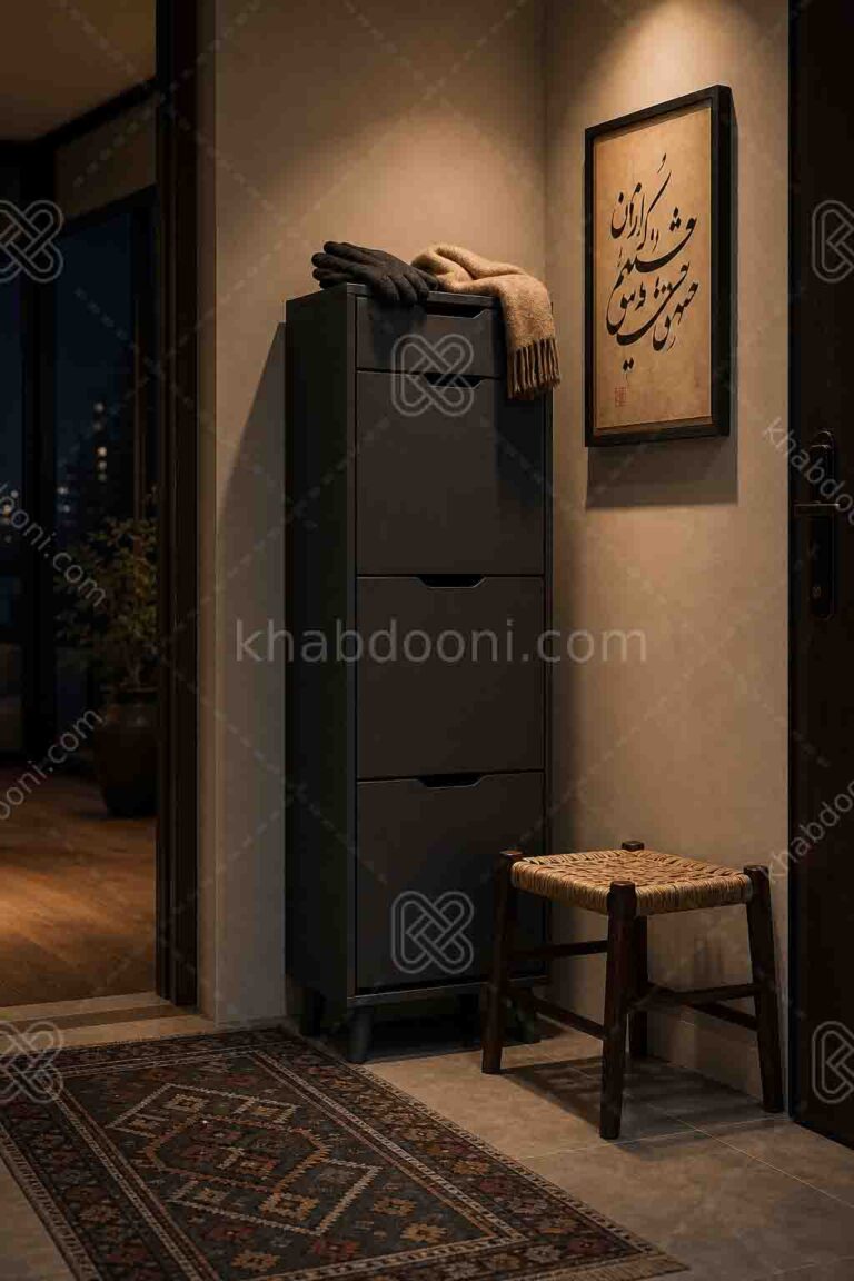 جاکفشی داشبوردی سه درب کشودار- طول 50