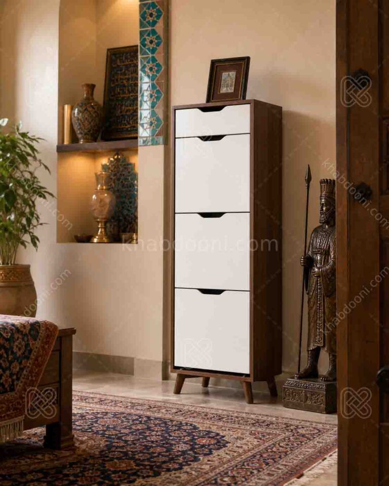 جاکفشی داشبوردی سه درب کشودار- طول 50