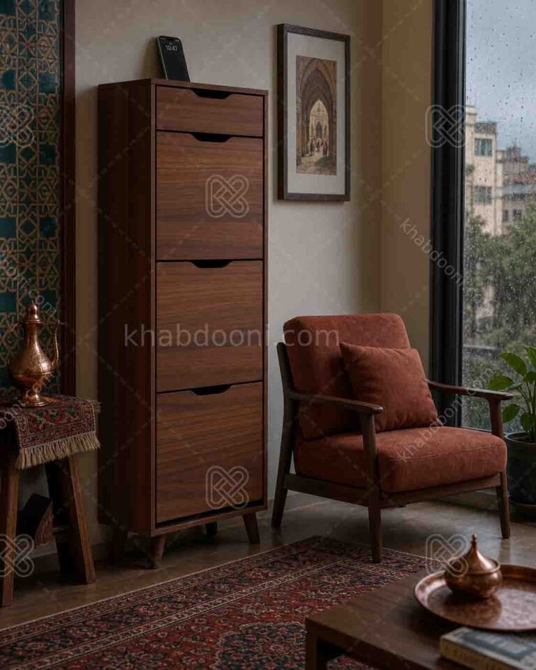 جاکفشی داشبوردی سه درب کشودار- طول 50
