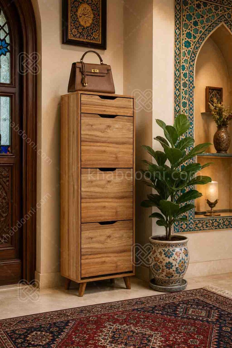 جاکفشی داشبوردی سه درب کشودار- طول 50