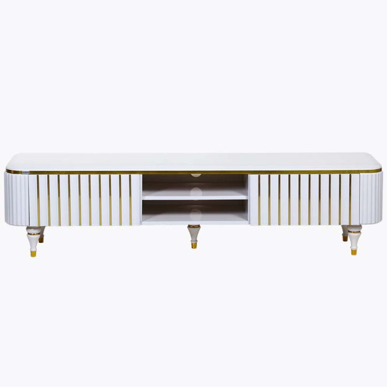 میز تلویزیون مدل m50 رنگ سفید