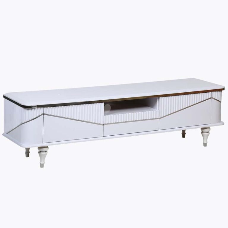 میز تلویزیون مدل m40 رنگ سفید
