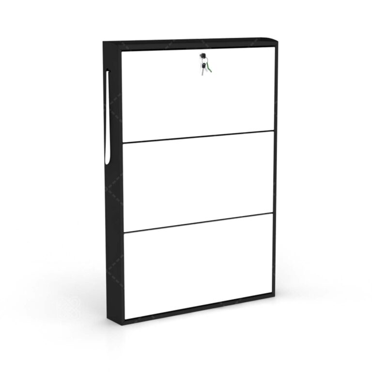 جاکفشی داشبوردی فلزی 3 درب – طول 75