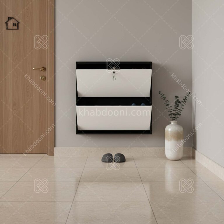 جاکفشی داشبوردی فلزی 2 درب – طول 75