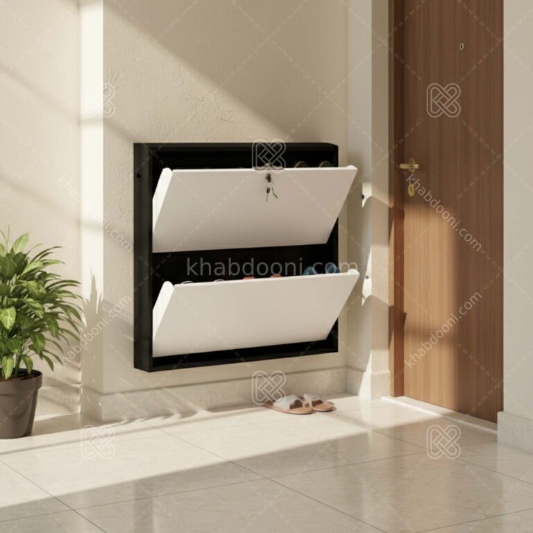 جاکفشی داشبوردی فلزی 2 درب – طول 75