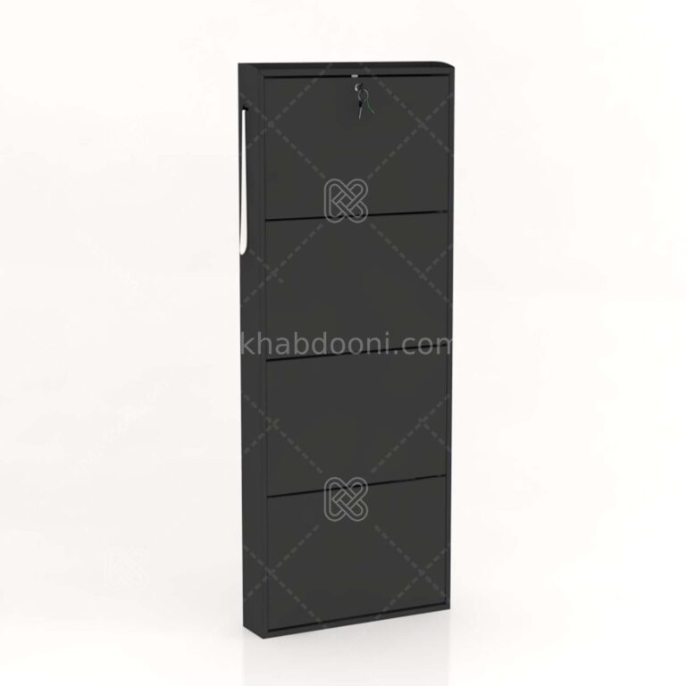 جاکفشی داشبوردی فلزی 4 درب – طول 55