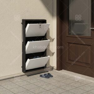 جاکفشی داشبوردی فلزی 3 درب – طول 55