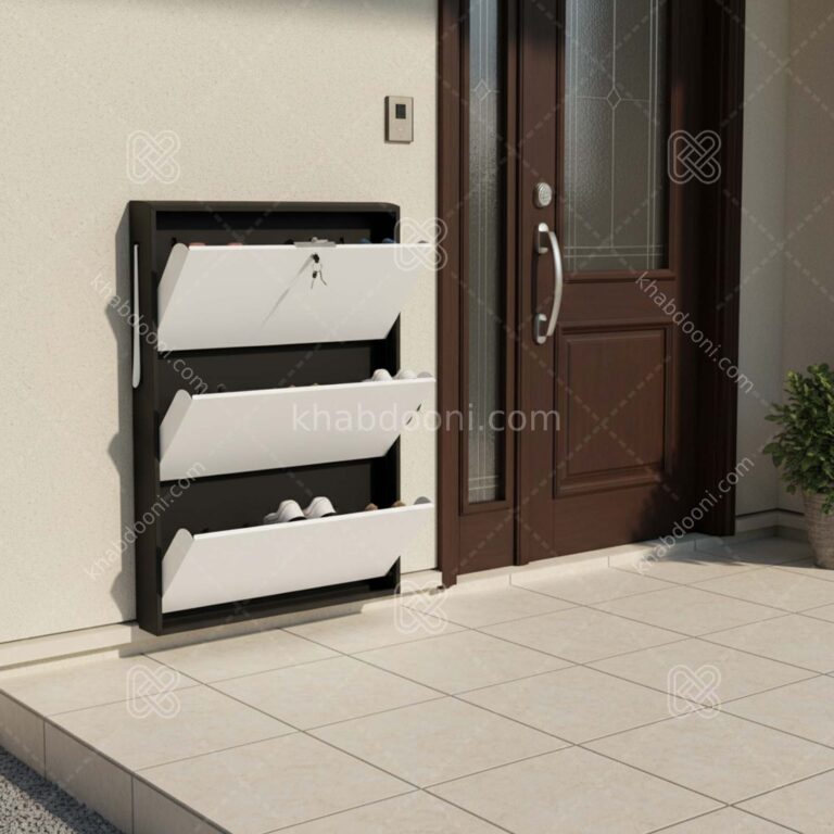 جاکفشی داشبوردی فلزی 3 درب – طول 75