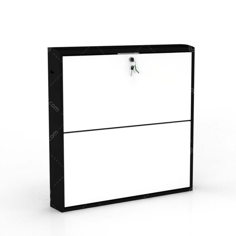 جاکفشی داشبوردی فلزی 2 درب – طول 75