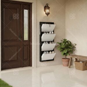 جاکفشی داشبوردی فلزی 4 درب – طول 55