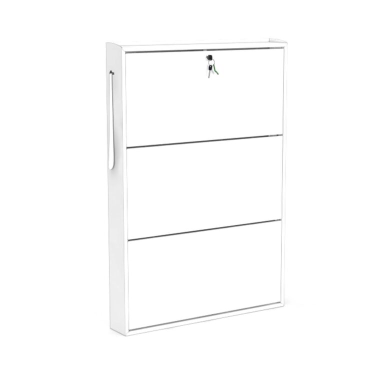 جاکفشی داشبوردی فلزی 3 درب – طول 75