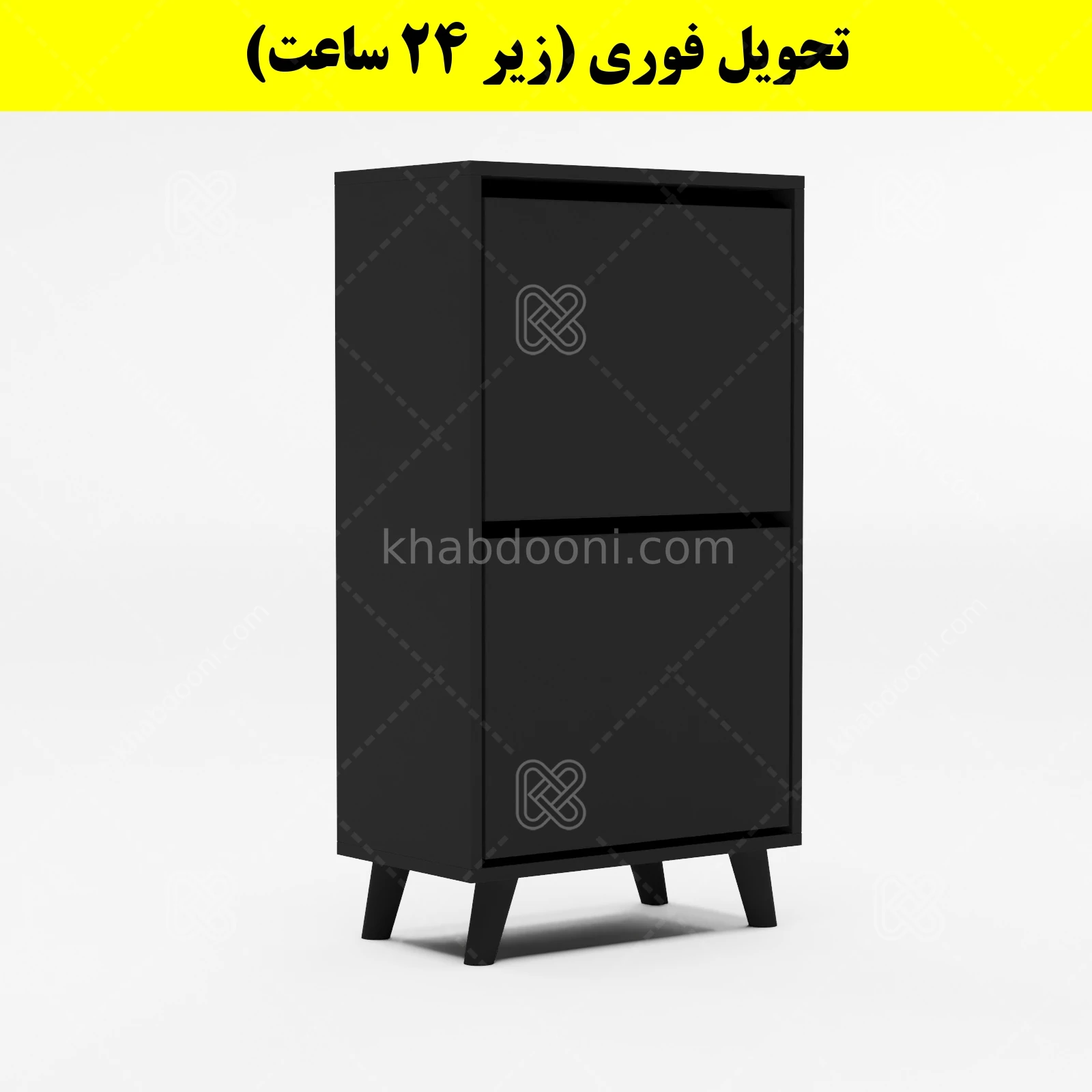 جاکفشی داشبوردی دو درب طرح ایکیا – طول 50 (تحویل فوری) نوک مدادی