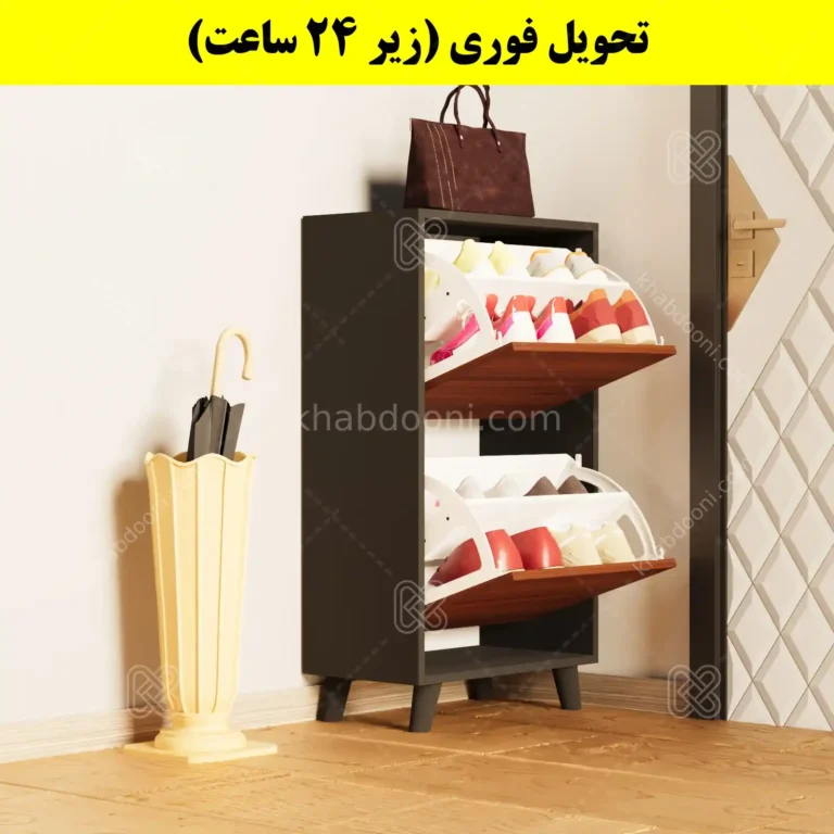 جاکفشی داشبوردی دو درب طرح ایکیا – طول 50 (تحویل فوری)