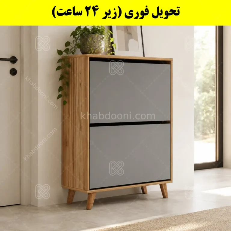 جاکفشی داشبوردی دو درب طرح ایکیا – طول 70 (تحویل فوری)