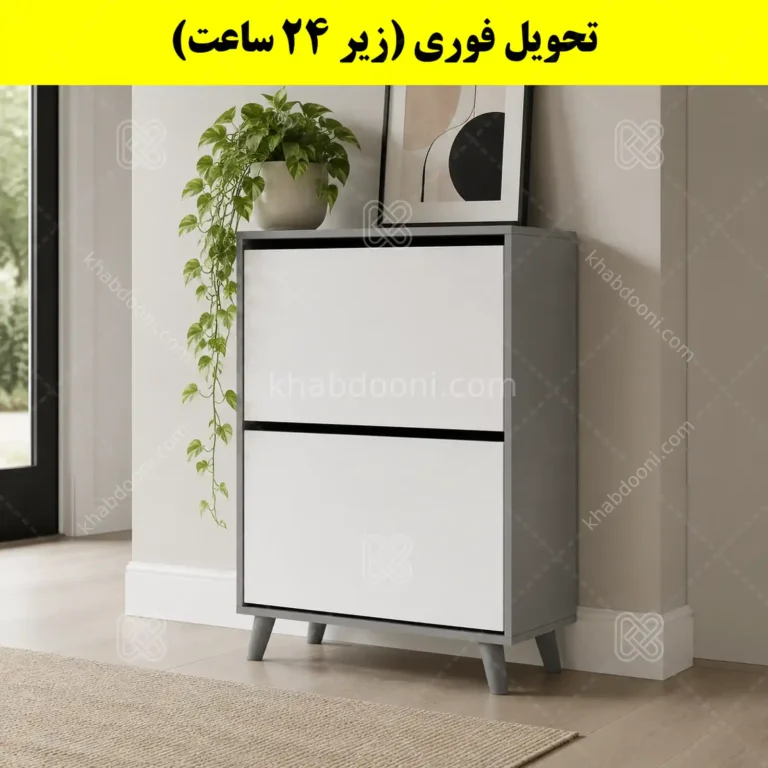 جاکفشی داشبوردی دو درب طرح ایکیا – طول 70 (تحویل فوری)