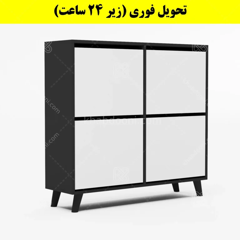 جاکفشی داشبوردی چهار درب طرح ایکیا – طول 100 (تحویل فوری)