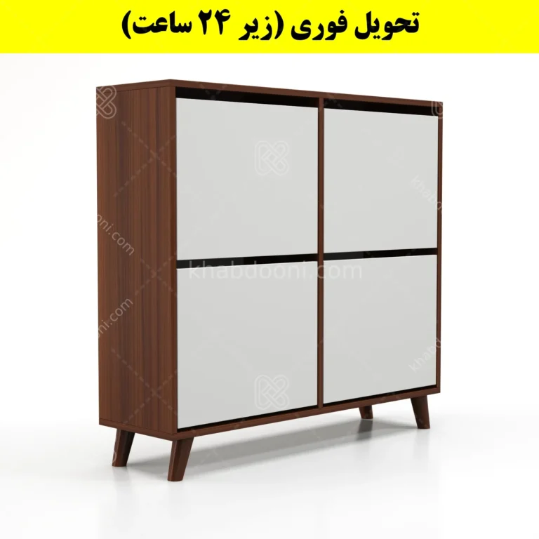 جاکفشی داشبوردی چهار درب طرح ایکیا – طول 100 (تحویل فوری)