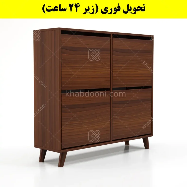 جاکفشی داشبوردی چهار درب طرح ایکیا – طول 100 (تحویل فوری)