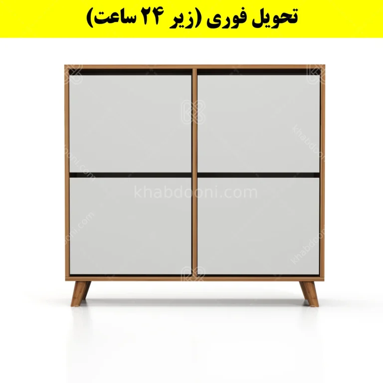 جاکفشی داشبوردی چهار درب طرح ایکیا – طول 100 (تحویل فوری)