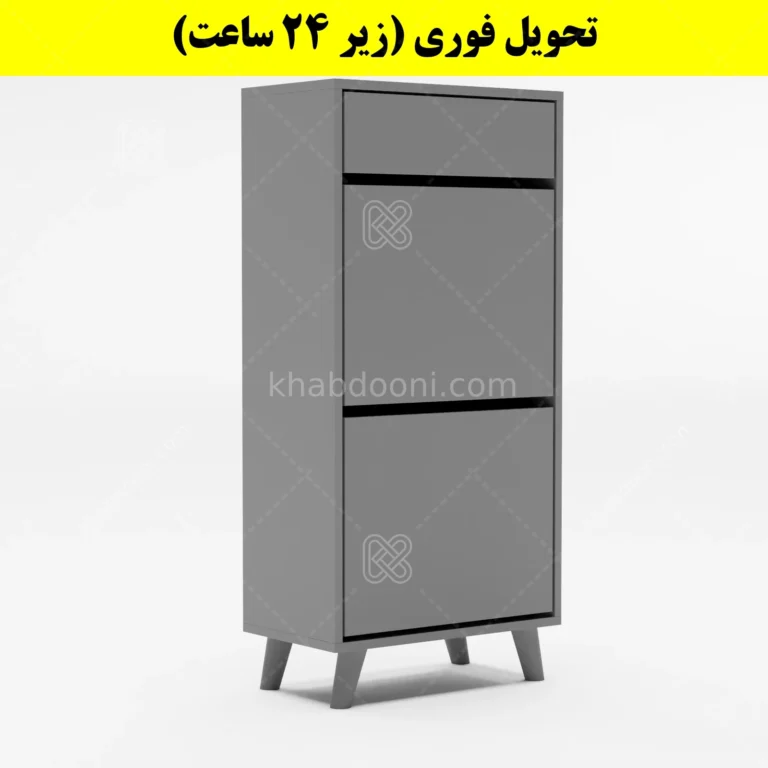 جاکفشی داشبوردی دو درب کشودار طرح ایکیا – طول 50 (تحویل فوری)