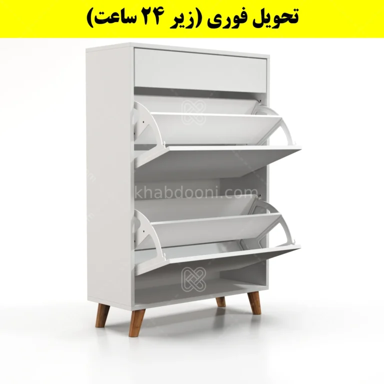 جاکفشی داشبوردی دو درب کشودار طرح ایکیا – طول 70 (تحویل فوری)