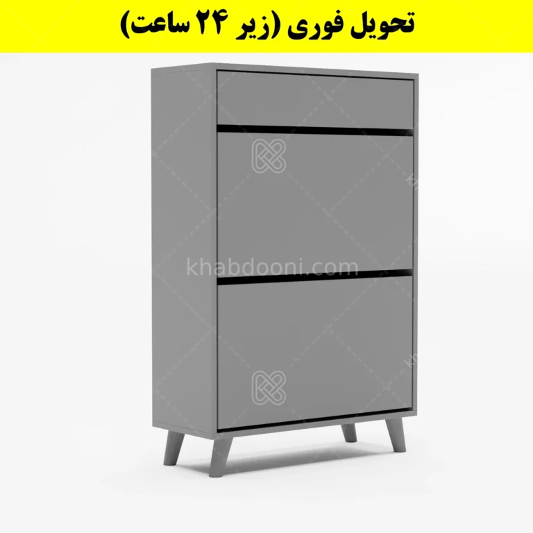 جاکفشی داشبوردی دو درب کشودار طرح ایکیا – طول 70 (تحویل فوری)