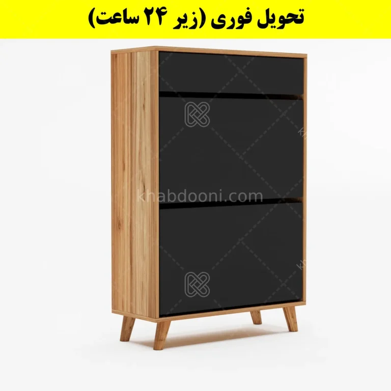 جاکفشی داشبوردی دو درب کشودار طرح ایکیا – طول 70 (تحویل فوری)