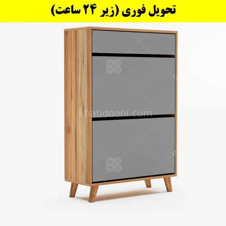 جاکفشی داشبوردی دو درب کشودار طرح ایکیا – طول 70 (تحویل فوری)