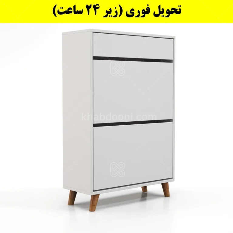 جاکفشی داشبوردی دو درب کشودار طرح ایکیا – طول 70 (تحویل فوری)