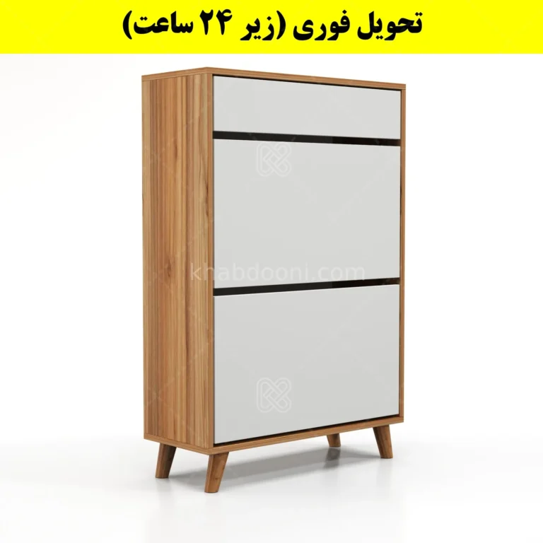 جاکفشی داشبوردی دو درب کشودار طرح ایکیا – طول 70 (تحویل فوری)