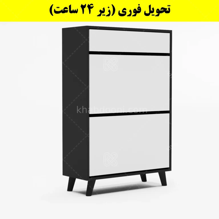 جاکفشی داشبوردی دو درب کشودار طرح ایکیا – طول 70 (تحویل فوری)