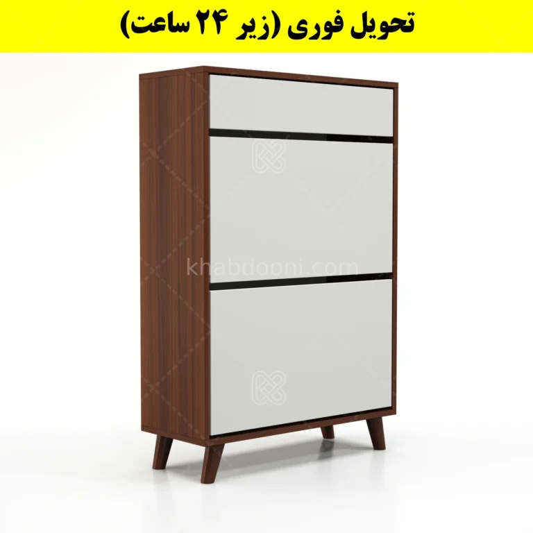 جاکفشی داشبوردی دو درب کشودار طرح ایکیا – طول 70 (تحویل فوری)