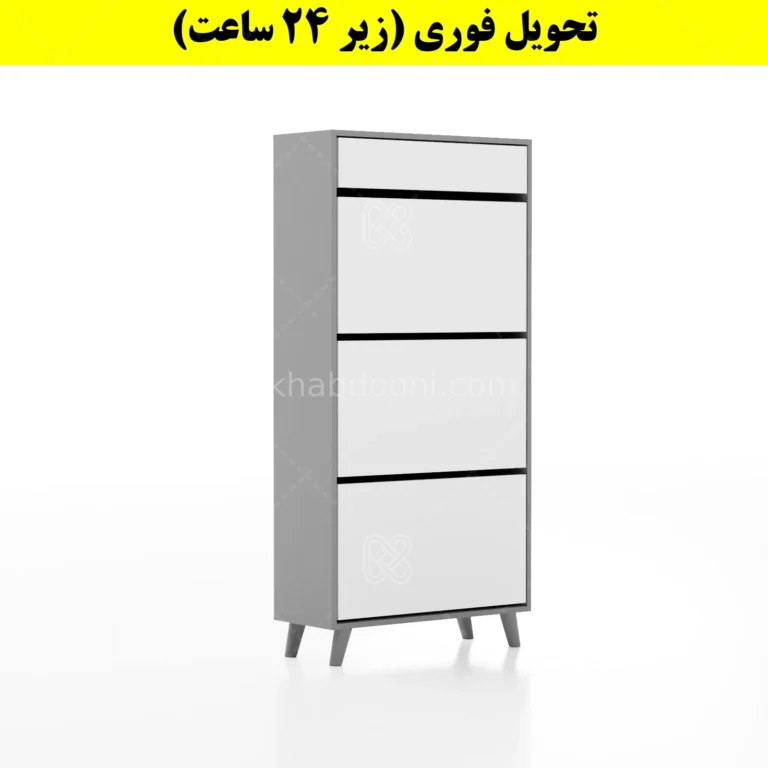 جاکفشی داشبوردی سه درب کشودار طرح ایکیا – طول 70 (تحویل فوری)