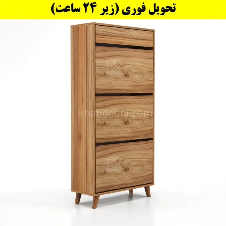 جاکفشی داشبوردی سه درب کشودار طرح ایکیا – طول 70 (تحویل فوری)
