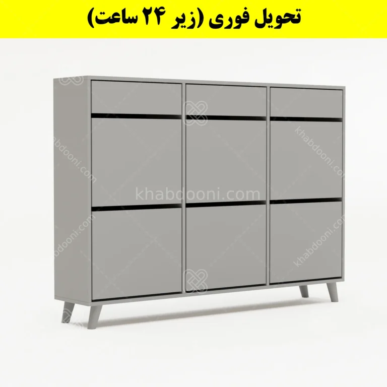 جاکفشی داشبوردی شش درب کشودار طرح ایکیا – طول 150 (تحویل فوری)