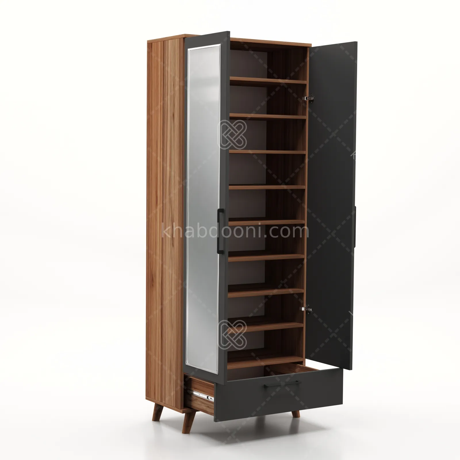 جاکفشی ساویز کد 103 نوک مدادی گردویی