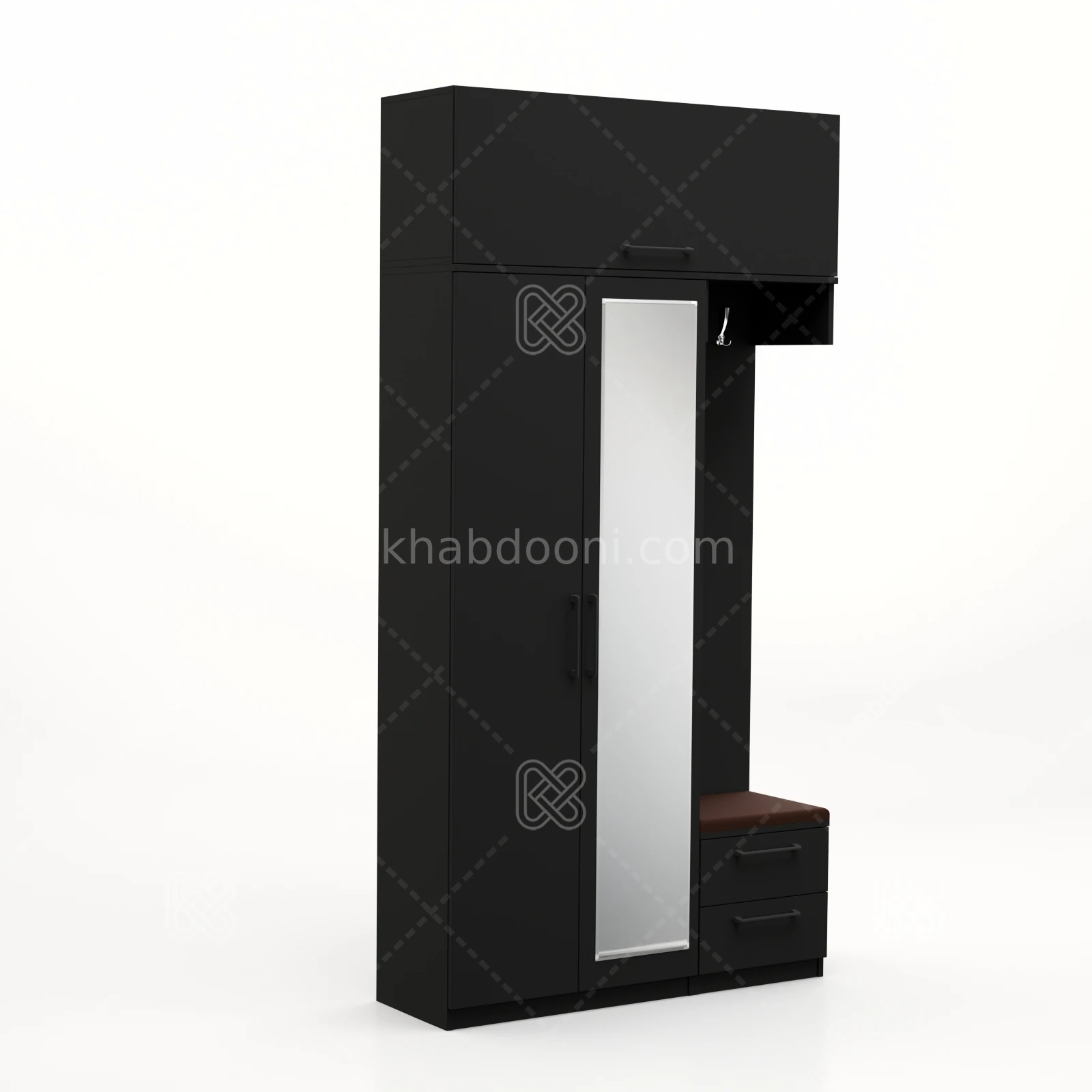 جاکفشی ساویز کد 107 مشکی