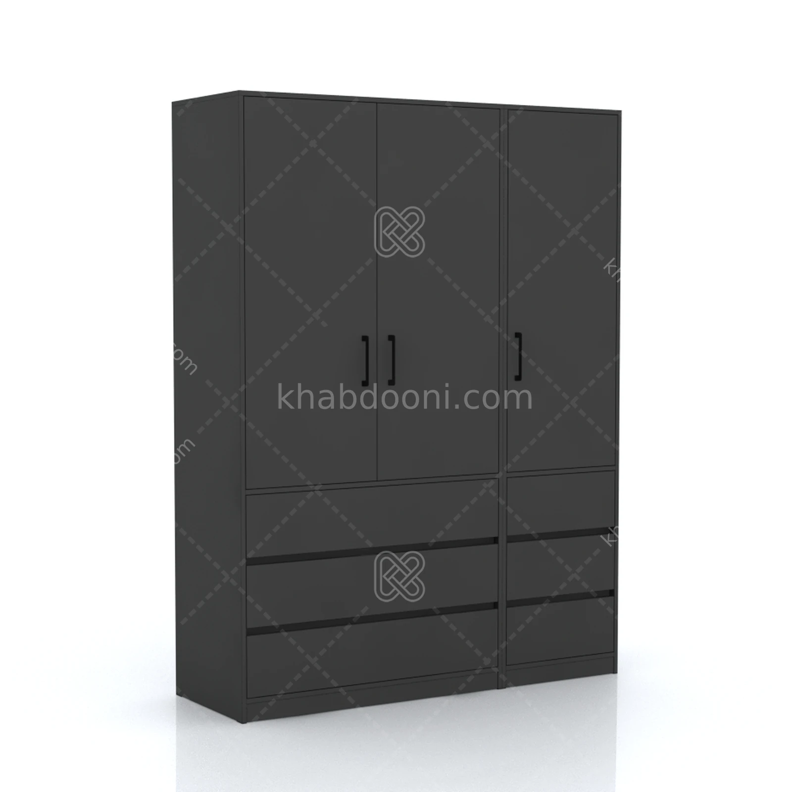 کمد طول 150 کالکشن پازلی ماکان کد 108 نوک مدادی