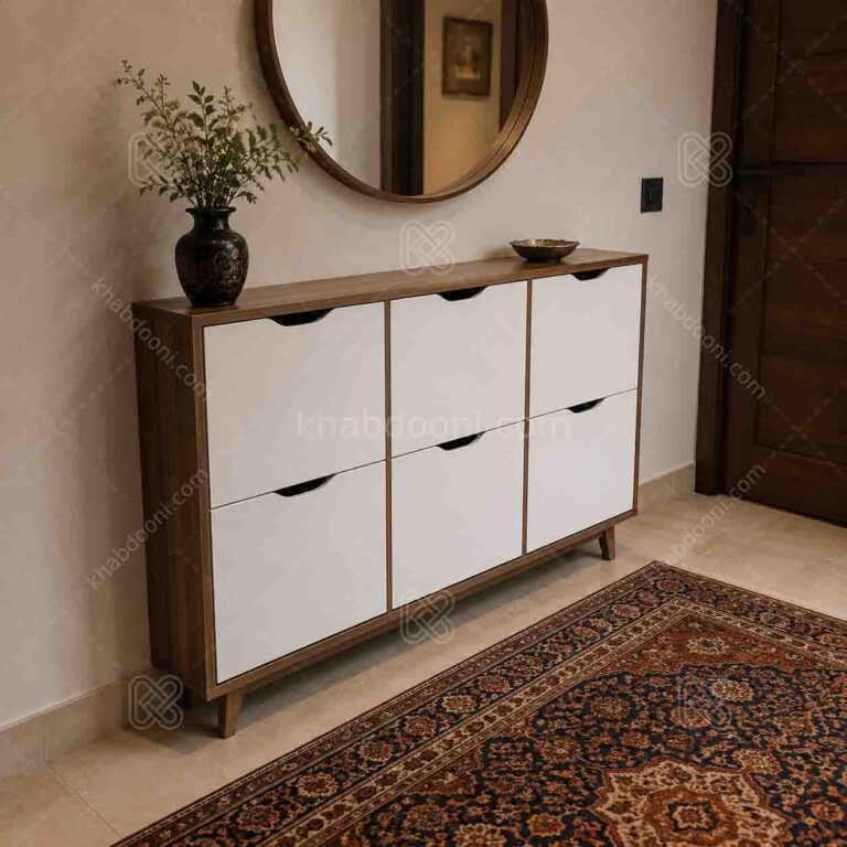 جاکفشی باریک داشبوردی شش درب – (طول 150 عرض 17)