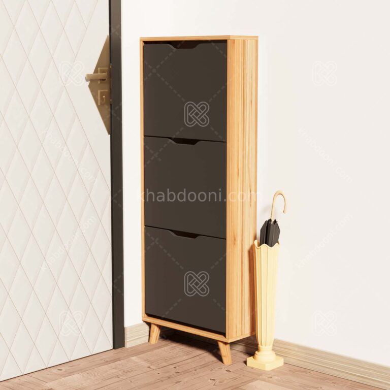 جاکفشی باریک داشبوردی 3 درب – (طول 50 عرض 17)