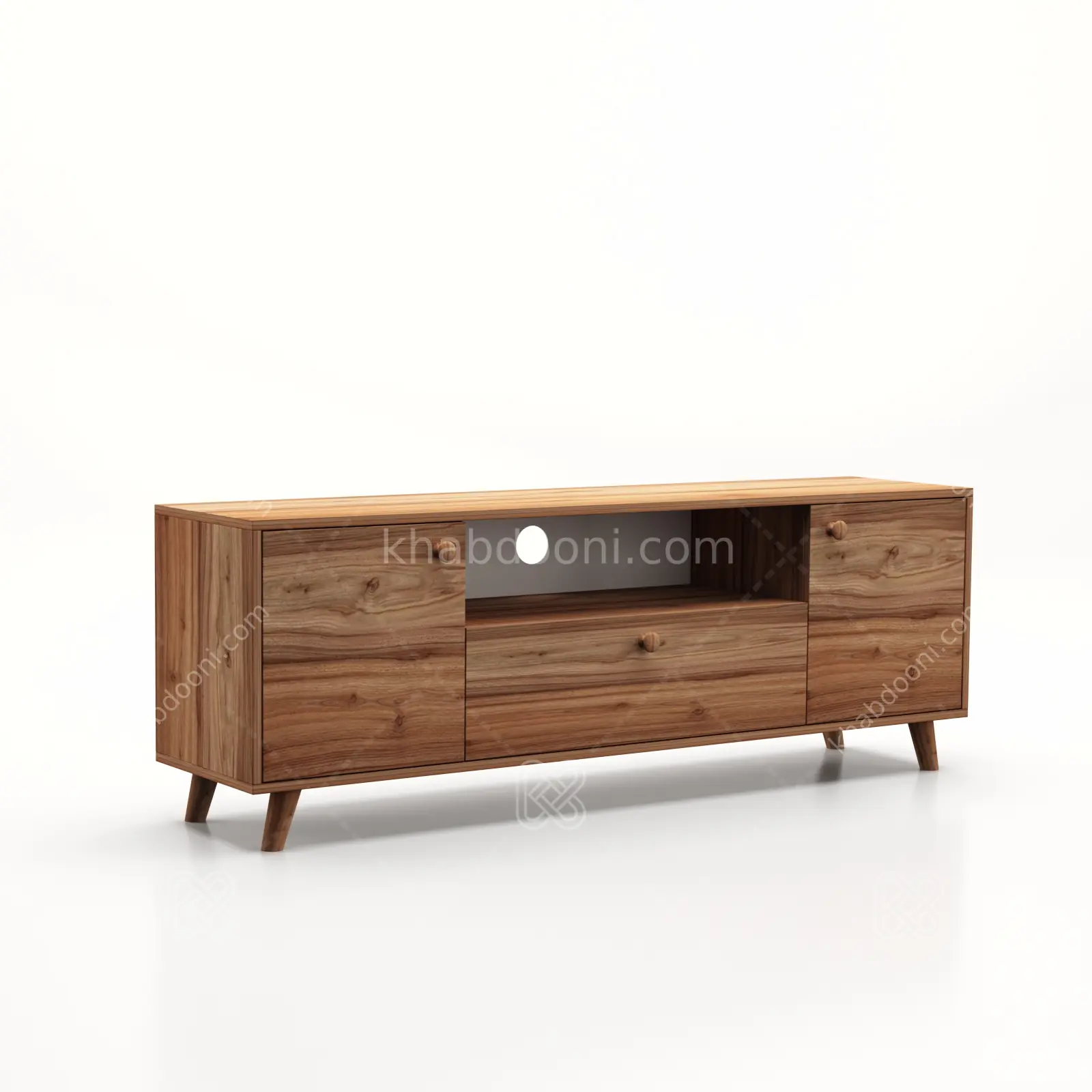 میز تلویزیون کد 101 گردویی