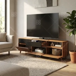 میز تلویزیون کد 109 گردویی