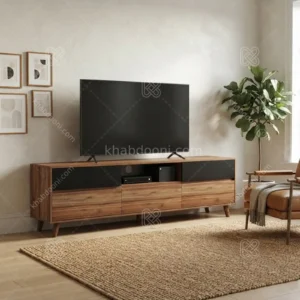 میز تلویزیون کد 112 گردویی