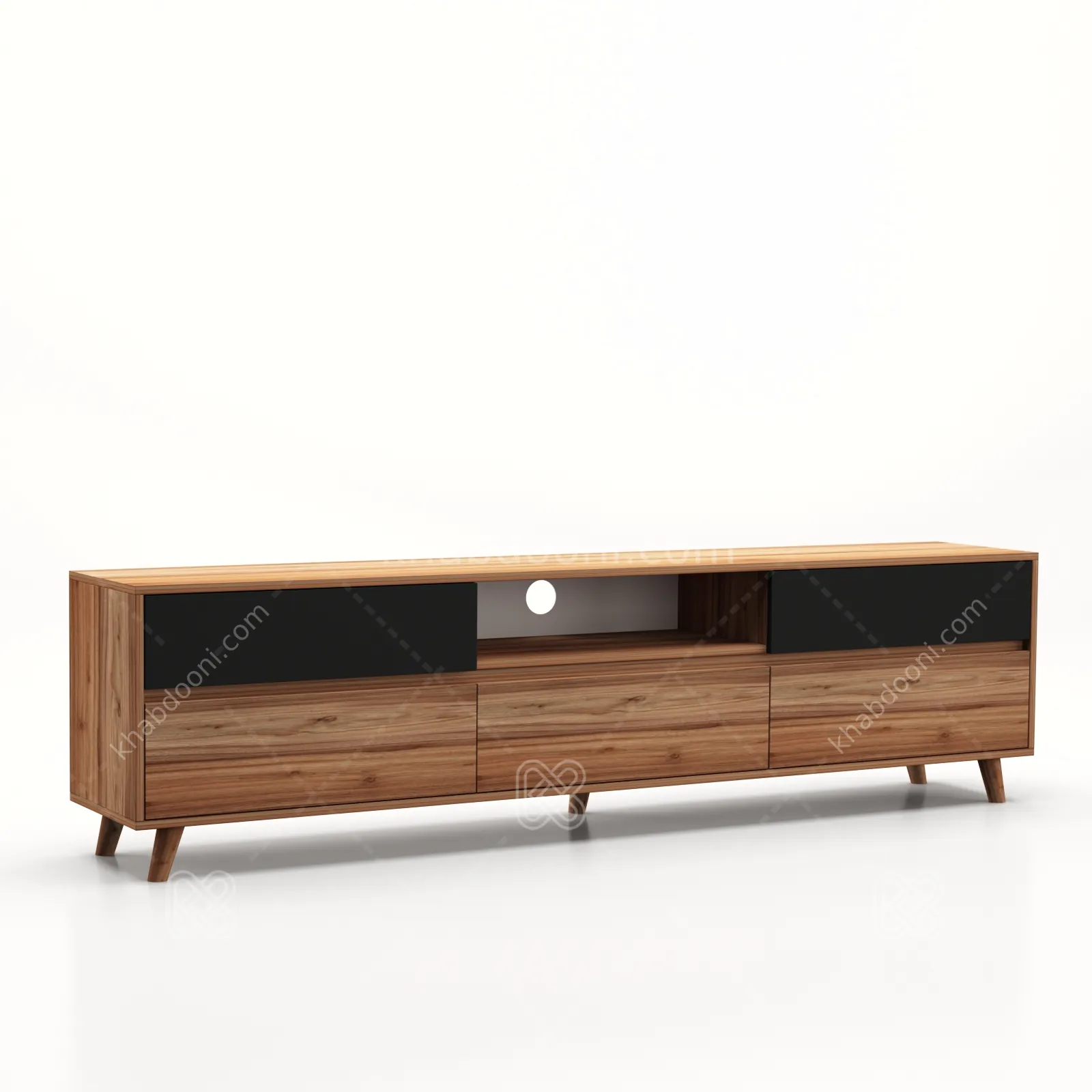 میز تلویزیون کد 112 گردویی