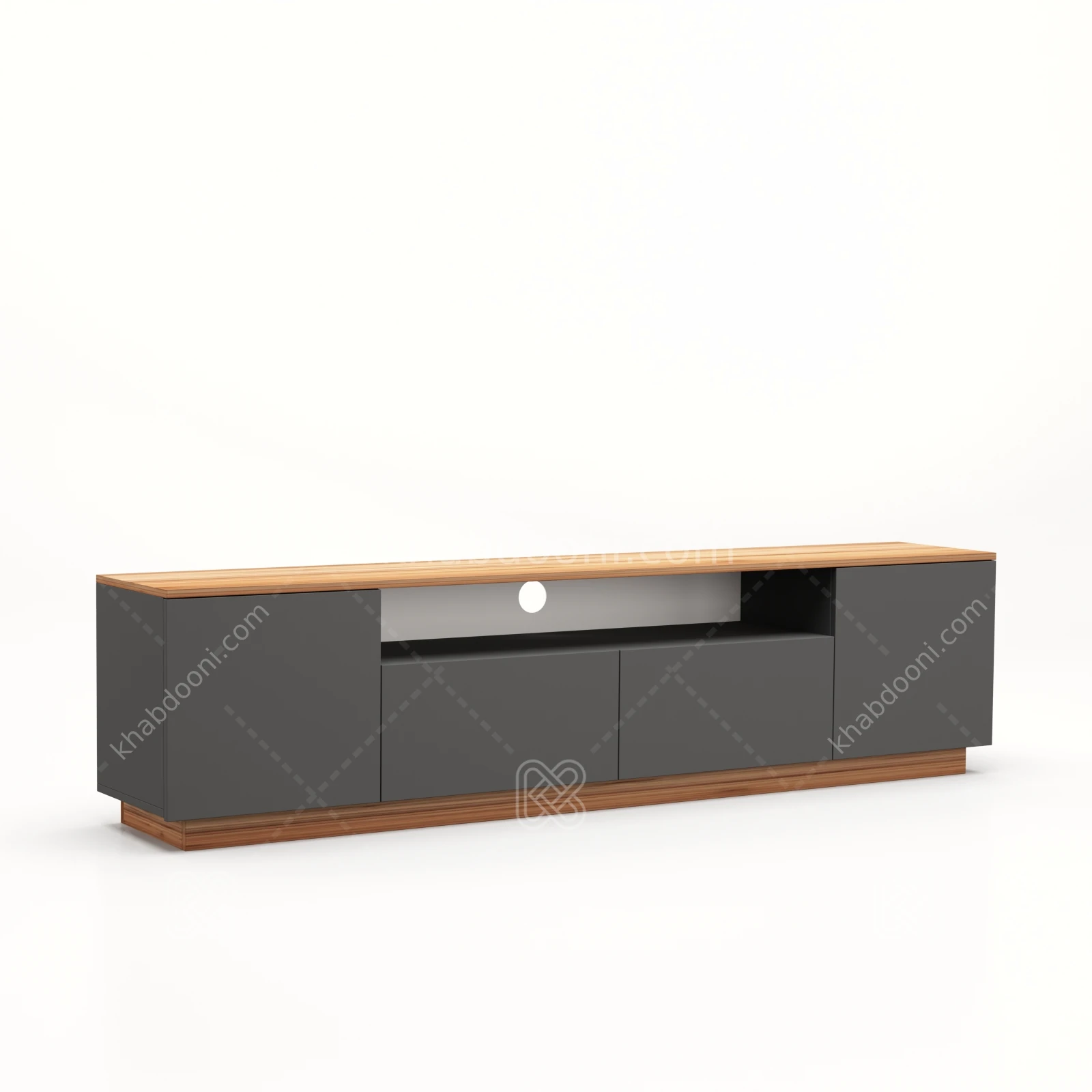 میز تلویزیون کد 119 نوک مدادی گردویی