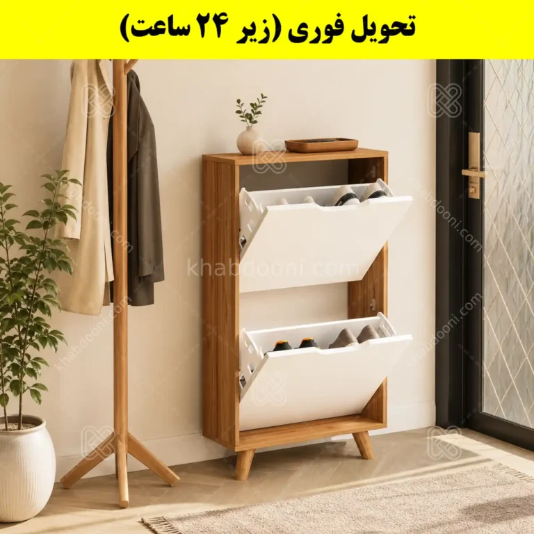 جاکفشی داشبوردی باریک دو درب النا – طول 50 (تحویل فوری)