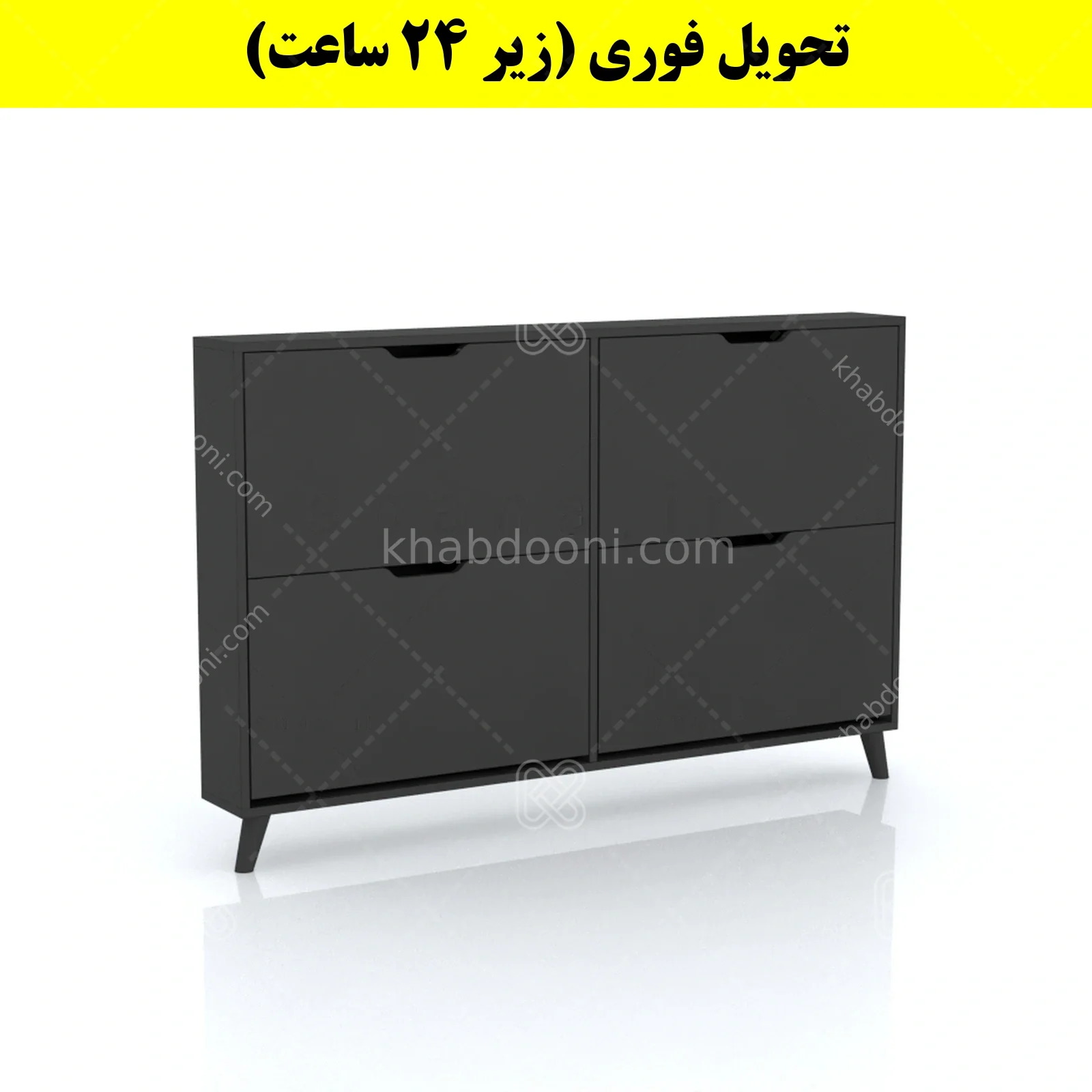جاکفشی داشبوردی باریک چهار درب النا – طول 140 (تحویل فوری) نوک مدادی