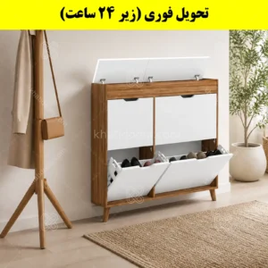 جاکفشی داشبوردی باریک باکس دار چهار درب النا – طول 125 (تحویل فوری)